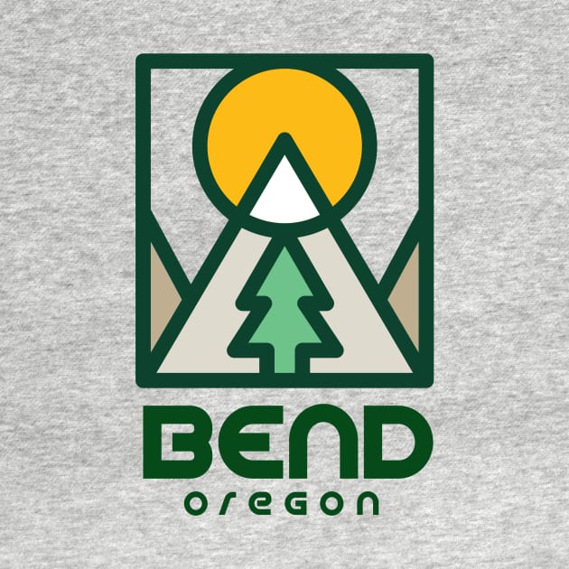 Bend Oregon Mountains by PodDesignShop